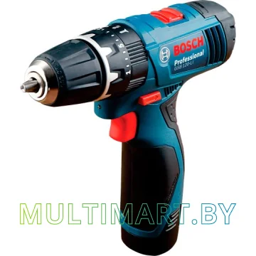 Дрель-шуруповерт Bosch GSB 120-LI Professional 06019F3007 (с 2-мя АКБ, кейс)